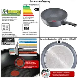 ماهیتابه تفال فرانسه 30 سانتی متری G13412