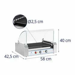 هات داگ گریل RCHG-9T رویال کترینگ آلمان
