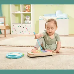 زیلوفون چوبی تعاملی ابزار موسیقی Toy با تنبور وی تک چین