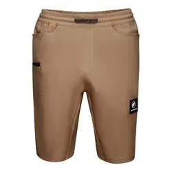 MASSONE – شورت ورزشی رنگ ماسه تیره – ماموت سوییس