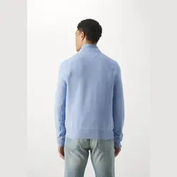 آستین بلند – جامپر رنگ سنبل آبی – رالف لورن سوئد