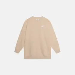 سویی شرت رنگ شن و ماسه/سفید – نایک امریکا