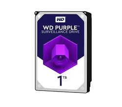 هارددیسک اینترنال وسترن دیجیتال مدل Purple WD10PURZ ظرفیت 1 ترابایت