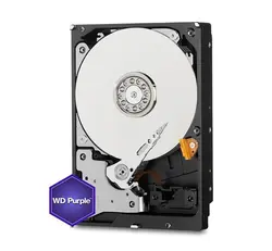 هارددیسک اینترنال وسترن دیجیتال مدل Purple WD10PURZ ظرفیت 1 ترابایت