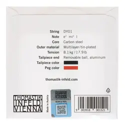 سیم E ویولن توماستیک دینامو