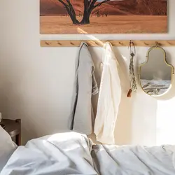 جا لباسی با 6 دستگیره چوب بلوط مدل HÖVOLM | برند ایکیا | ارسال 15 الی 20 روز کاری