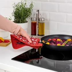 دستگیره طرح دار قرمز مدل INAMARIA | برند ایکیا | ارسال 15 الی 20 رو کاری