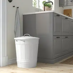 سطل درب دار بزرگ مدل KNODD | برند ایکیا | ارسال 15 الی 20 روز کاری