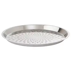 سینی سرو فلزی نقره ای مدل GOKVÄLLÅ | برند ایکیا | ارسال 15 الی 20 روز کاری