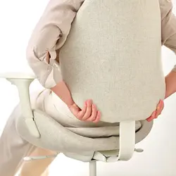 صندلی اداری با تکیه گاه و بازو مدل HATTEFJÄLL | برند ایکیا | ارسال 15 الی 20 روز کاری