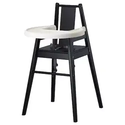 صندلی غذاخوری کودک مشکی مدل BLÅMES | برند ایکیا | ارسال 15 الی 20 روز کاری