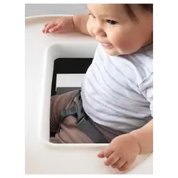 صندلی غذاخوری کودک مشکی مدل BLÅMES | برند ایکیا | ارسال 15 الی 20 روز کاری