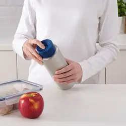 فلاسک مسافرتی آبی فولادی مدل UNDERSÖKA | برند ایکیا | ارسال 15 الی 20 روز کاری