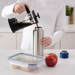 فلاسک مسافرتی آبی فولادی مدل UNDERSÖKA | برند ایکیا | ارسال 15 الی 20 روز کاری