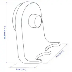 قلاب سه گانه مدل ÖBONÄS | برند ایکیا | ارسال 15 الی 20 روز کاری