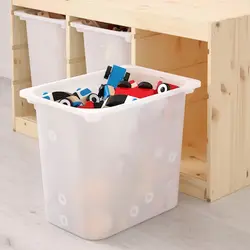 کمد ذخیره سازی با جعبه سفید کاج مدل TROFAST | برند ایکیا | ارسال 15 الی 20 روز کاری