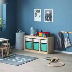 کمد ذخیره سازی با جعبه کاج مدل TROFAST | برند ایکیا | ارسال 15 الی 20 روز کاری