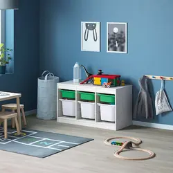 کمد ذخیره سازی با جعبه مدل TROFAST | برند ایکیا | ارسال 15 الی 20 روز کاری