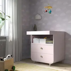 میز تعویض نوزاد با کشو مدل MYLLRA | برند ایکیا | ارسال 15 الی 20 روز کاری