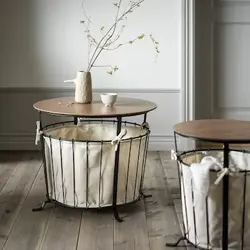 میز ذخیره سازی مشکی و کاج قهوه ای روشن مدل ÄNGESBYN | برند ایکیا | ارسال 15 الی 20 روز کاری