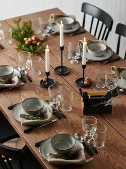 میز روکش بلوط رنگ شده قهوه ای مدل MÖRBYLÅNGA | برند ایکیا | ارسال 15 الی 20 روز کاری