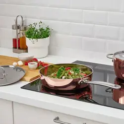 ماهیتابه مسی درب دار مدل FINMAT | برند ایکیا | ارسال 15 الی 20 روز کاری