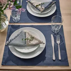 مت بشقاب طرح دار مدل NISSÖGA | برند ایکیا | ارسال 15 الی 20 روز کاری