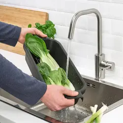 آبکش سینک مشکی مدل LILLHAVET | برند ایکیا | ارسال 15 الی 20 روز کاری