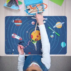 پد رومیزی ظرح فضا مدل AFTONSPARV | برند ایکیا | ارسال 15 الی 20 روز کاری