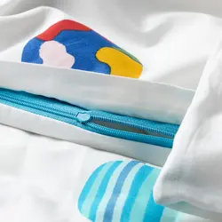 لحاف و روبالشی کودک طرح فضایی مدل AFTONSPARV | برند ایکیا | ارسال 15 الی 20 روز کاری