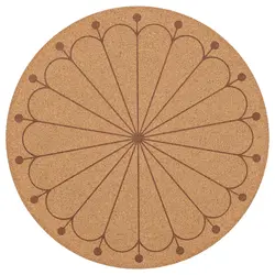 مت چوب پنبه ظروف مدل SVARTVIDE | برند ایکیا | ارسال 15 الی 20 روز کاری