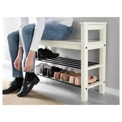 جا کفشی نیمکت دار مدل HEMNES | برند ایکیا | ارسال 15 الی 20 روز کاری