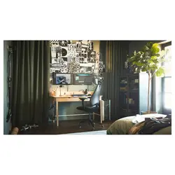 میز تحریر RIDSPÖ - بلوط 140x70 سانتی متر | برند ایکیا | ارسال 15 الی 20 روز کاری