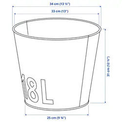 گلدان گیاه مدل ÅKERBÄR | برند ایکیا | ارسال 15 الی 20 روز کاری