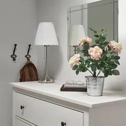 گیاه گلدانی رز صورتی مصنوعی مدل FEJKA | برند ایکیا | ارسال 15 الی 20 روز کاری