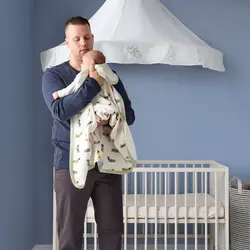 پتو نوزاد با طرح توله سگ مدل DRÖMSLOTT | برند ایکیا | ارسال 15 الی 20 روز کاری