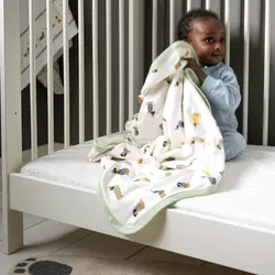 پتو نوزاد با طرح توله سگ مدل DRÖMSLOTT | برند ایکیا | ارسال 15 الی 20 روز کاری