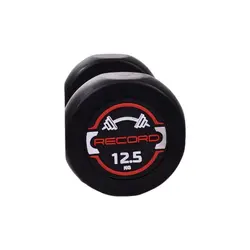 دمبل گرد استپ دار رکورد وزن 12.5 کیلوگرم