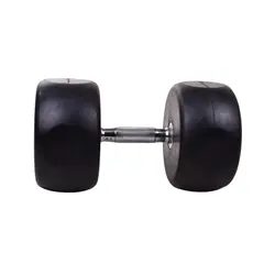 دمبل گرد استپ دار رکورد وزن 35 کیلوگرم
