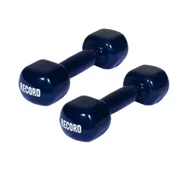 دمبل ایروبیک رکورد وزن 6 کیلوگرم بسته 2 عددی