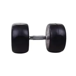 دمبل گرد استپ دار رکورد وزن 27.5 کیلوگرم