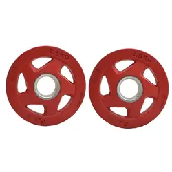 صفحه هالتر فرمانی 5 دستگیره وزن 2.5 کیلوگرم بسته 2 عددی