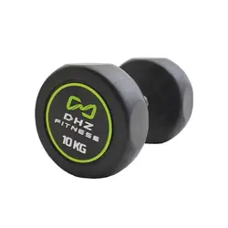 دمبل گرد مدل DHZ وزن 10 کیلوگرم بسته 2 عددی