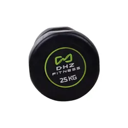 دمبل گرد مدل DHZ وزن 25 کیلوگرم بسته 2 عددی