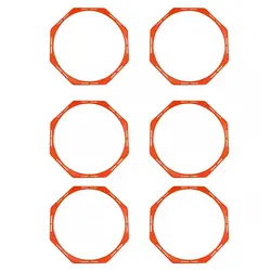 حلقه چابکی شش ضلعی بسته 6 عددی