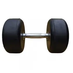 دمبل گرد مدل G10 وزن 12.5 کیلوگرم بسته 2 عددی