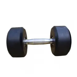 دمبل گرد مدل G10 وزن 25 کیلوگرم بسته 2 عددی