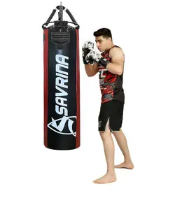 کیسه بوکس چرم Savrina ارتفاع 180 سانتی متر