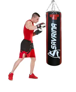 کیسه بوکس چرم Savrina ارتفاع 200 سانتی متر