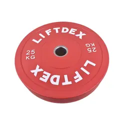 صفحه هالتر LIFTDEX مدل 3D BUMPER وزن 25 کیلوگرم بسته دو عددی